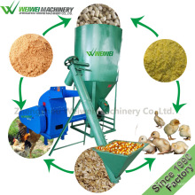 Henan weiwei animal feed mixer grinder machine